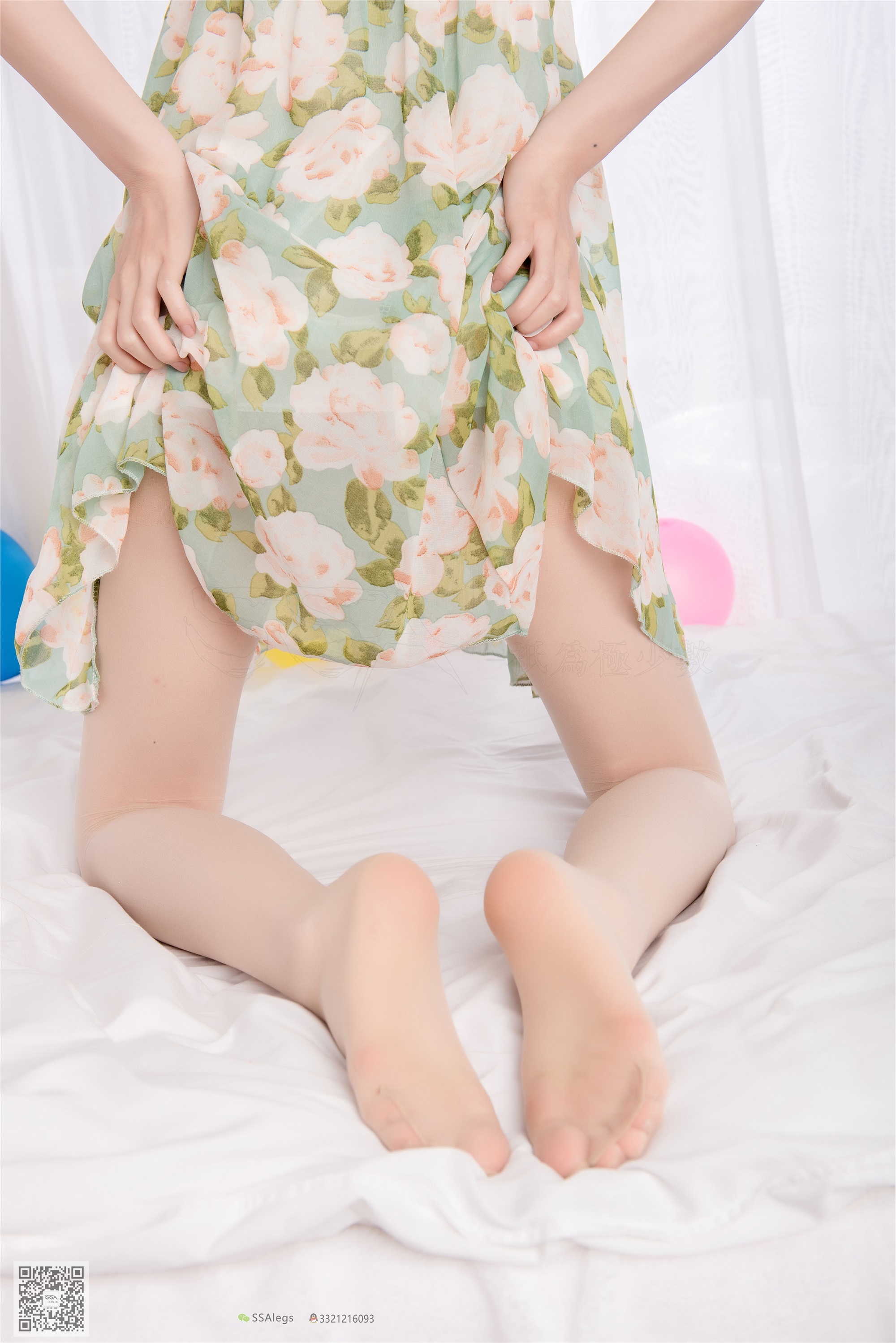 SSA丝社 NO.022 琪琪 化身灵魂画师肉丝美足特写